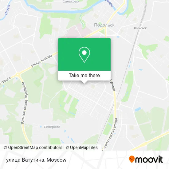 улица Ватутина map