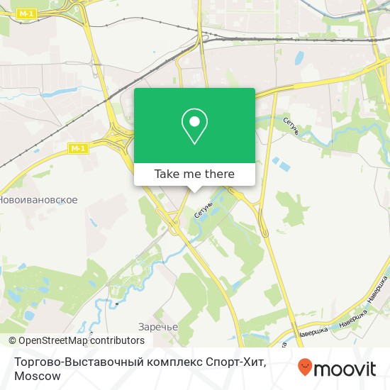 Торгово-Выставочный комплекс Спорт-Хит map