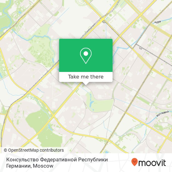 Консульство Федеративной Республики Германии map