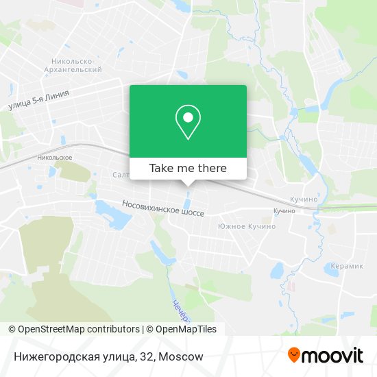 Нижегородская улица, 32 map