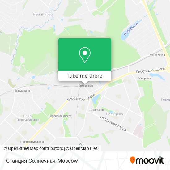 Станция-Солнечная map