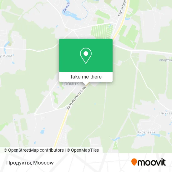 Продукты map