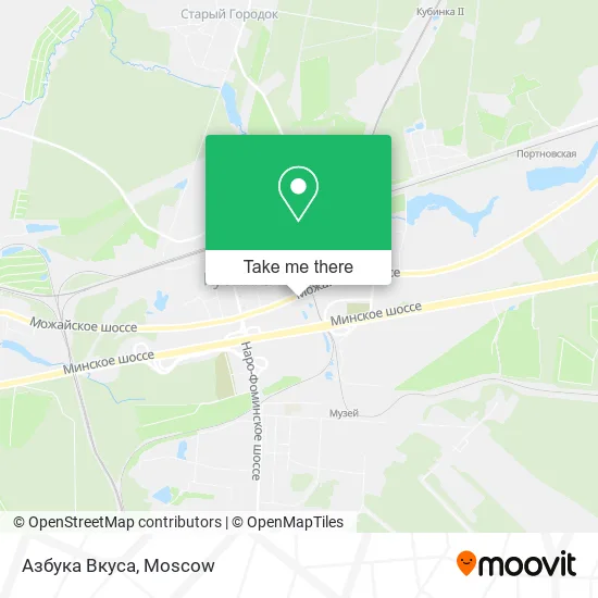 Азбука Вкуса map