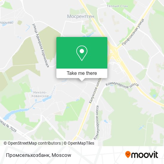 Промсельхозбанк map