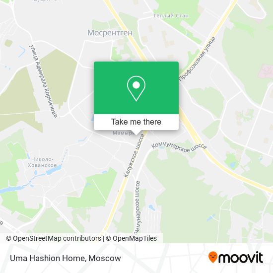 Uma Hashion Home map