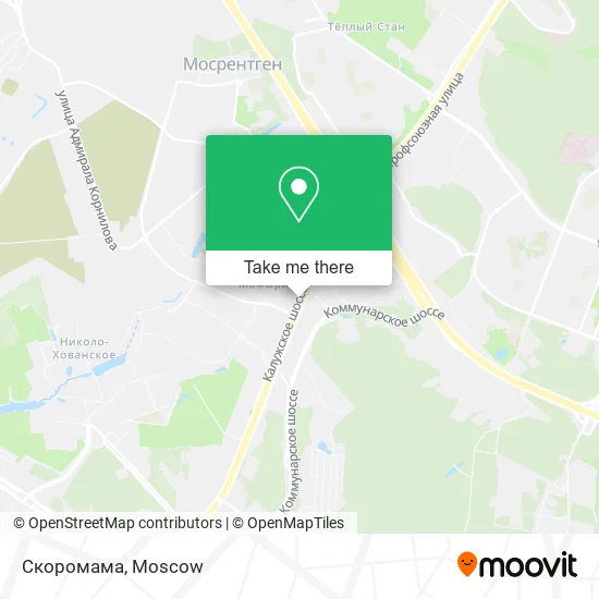 Скоромама map