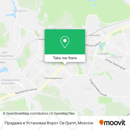 Продажа и Установка Ворот Св-Групп map