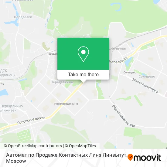 Автомат по Продаже Контактных Линз Линзытут map