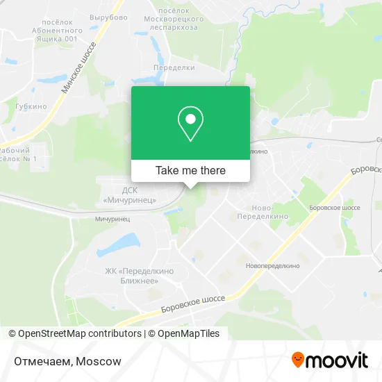 Отмечаем map