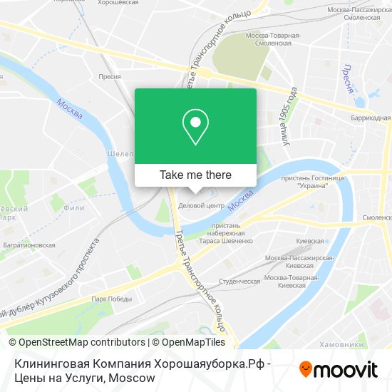 Клининговая Компания Хорошаяуборка.Рф - Цены на Услуги map