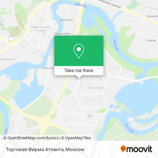 Торговая Фирма Атланта map