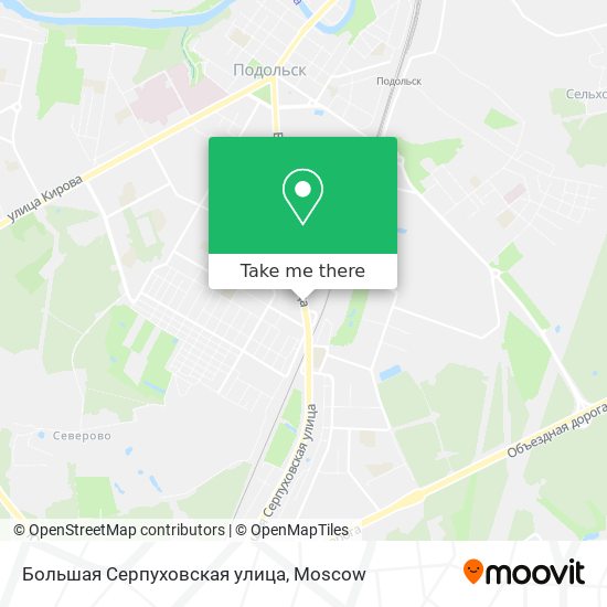 Большая Серпуховская улица map