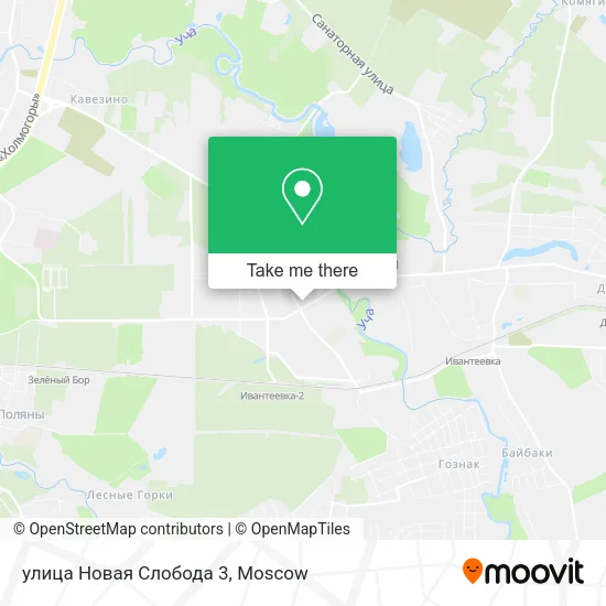 улица Новая Слобода 3 map