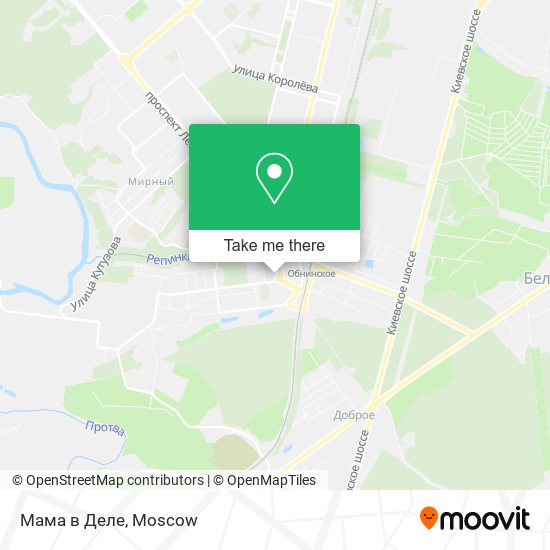 Мама в Деле map