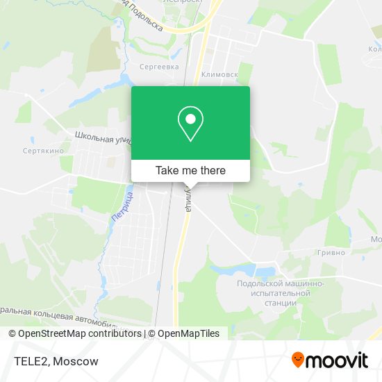 TELE2 map