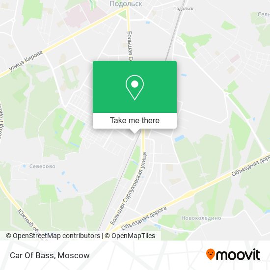 Car Of Bass map