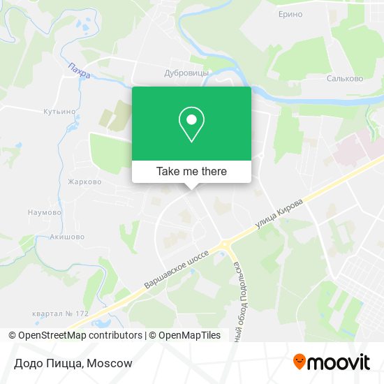 Додо Пицца map