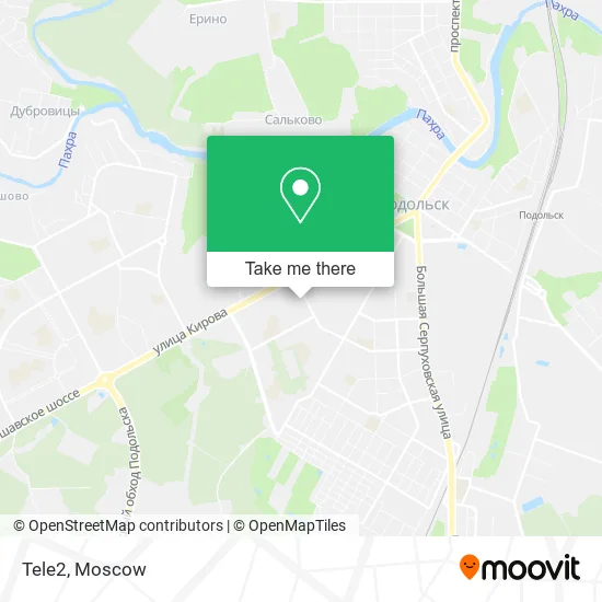 Tele2 map