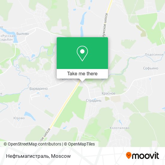 Нефтьмагистраль map