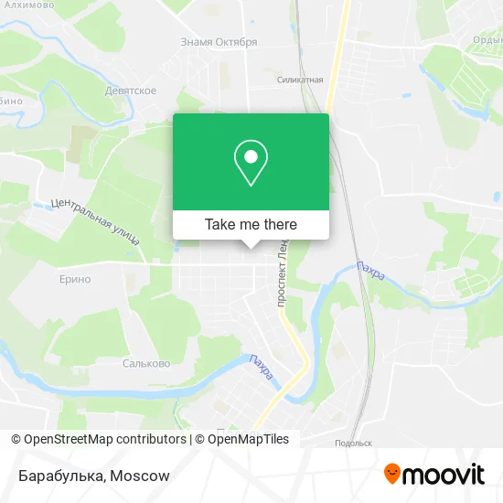 Барабулька map