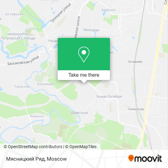 Мясницкий Ряд map
