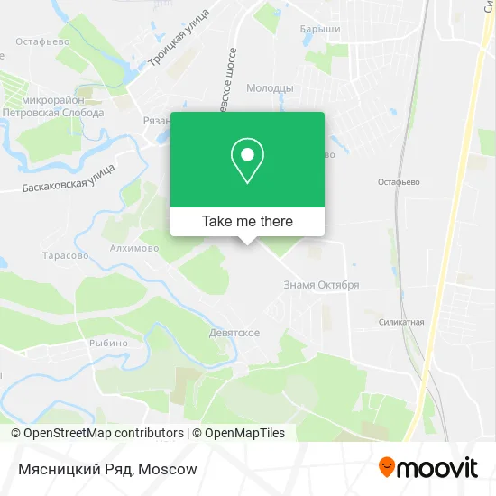 Мясницкий Ряд map