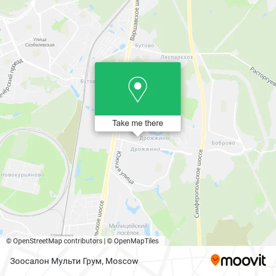 Зоосалон Мульти Грум map