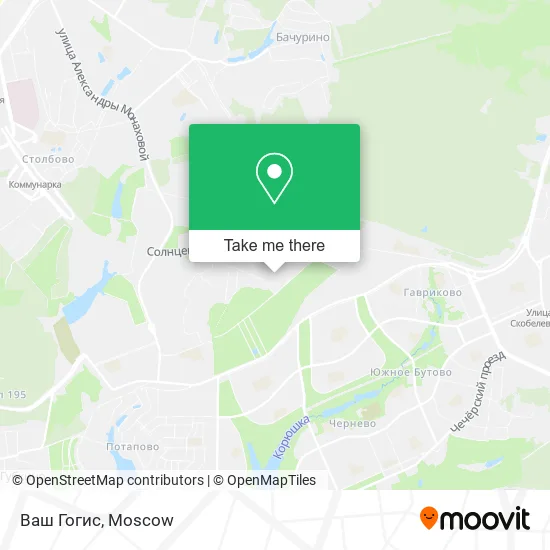 Ваш Гогис map