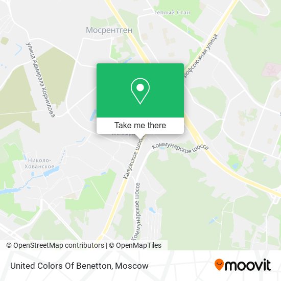 United Colors Of Benetton map