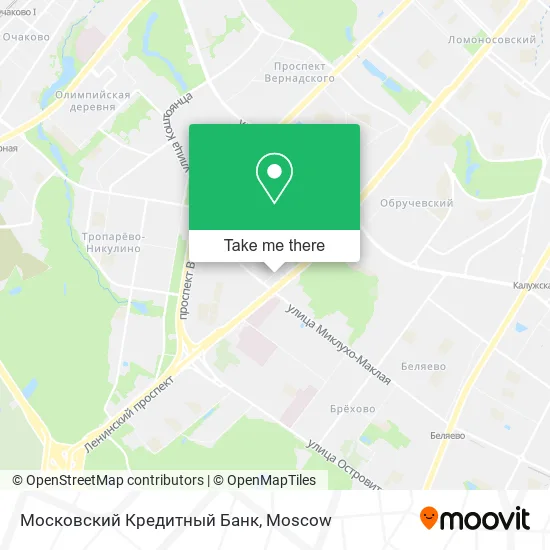 Московский Кредитный Банк map