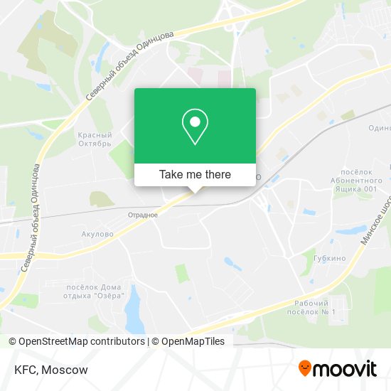 KFC map