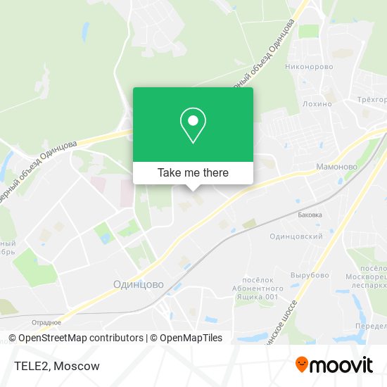 TELE2 map