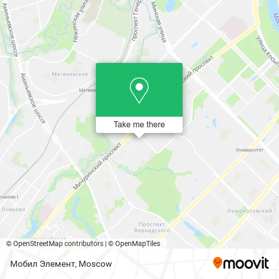 Мобил Элемент map