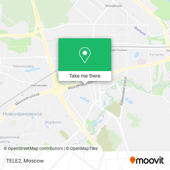 TELE2 map