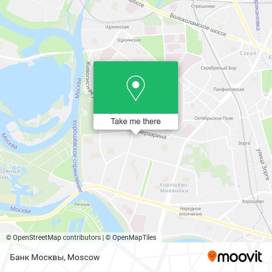 Банк Москвы map