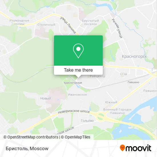 Бристоль map