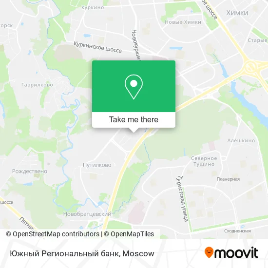 Южный Региональный банк map