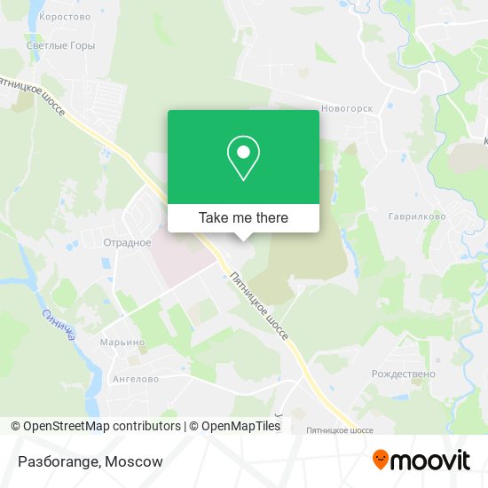 Разбorange map