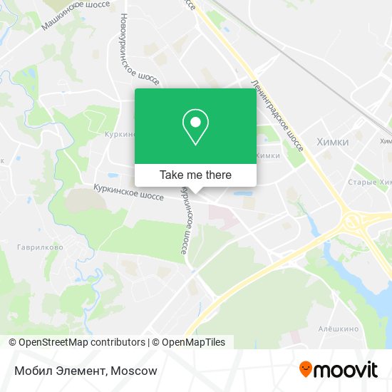 Мобил Элемент map