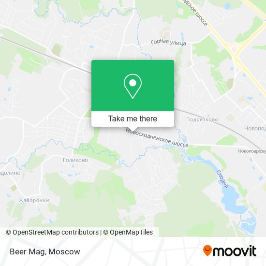 Beer Mag map