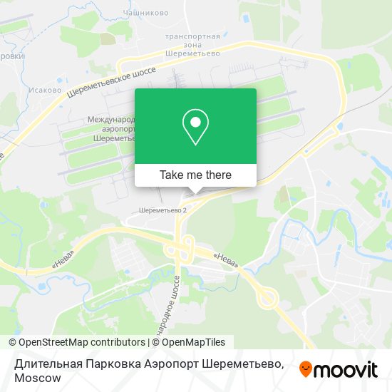 Длительная Парковка Аэропорт Шереметьево map