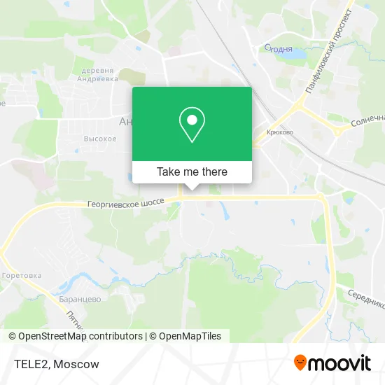 TELE2 map