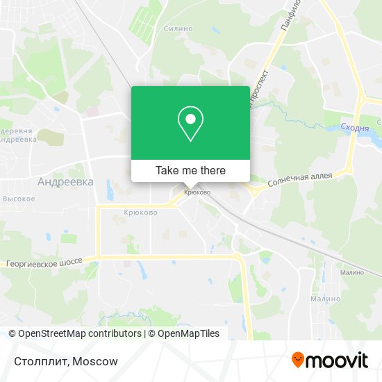Столплит map