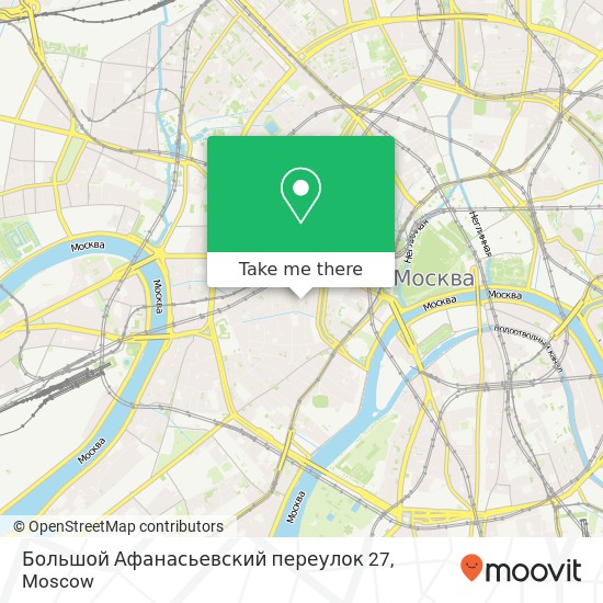 Большой Афанасьевский переулок 27 map