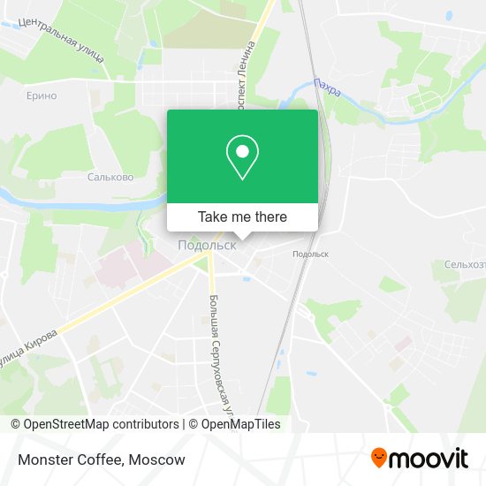 Monster Coffee map