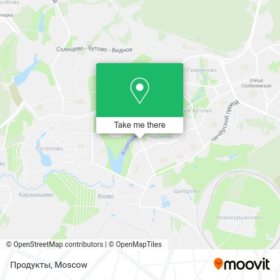Продукты map