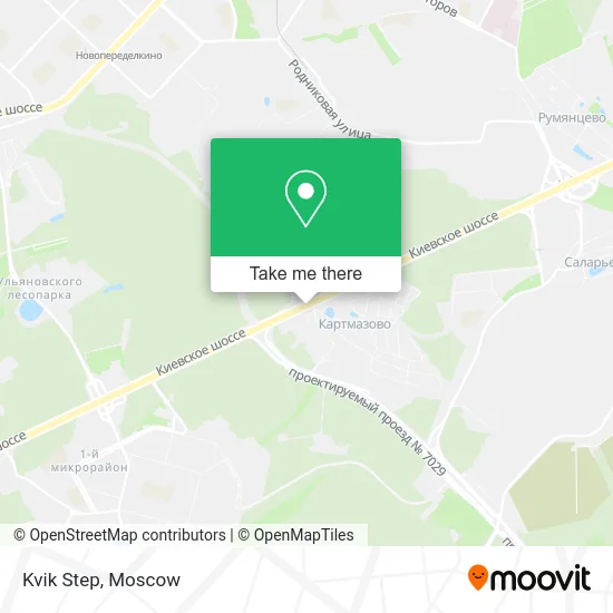 Kvik Step map