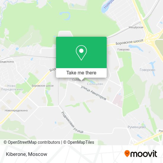 Kiberone map