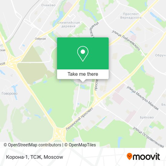 Корона-1, ТСЖ map