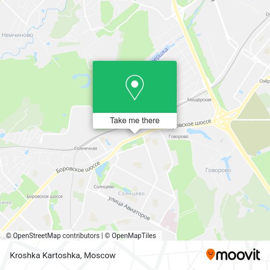 Kroshka Kartoshka map